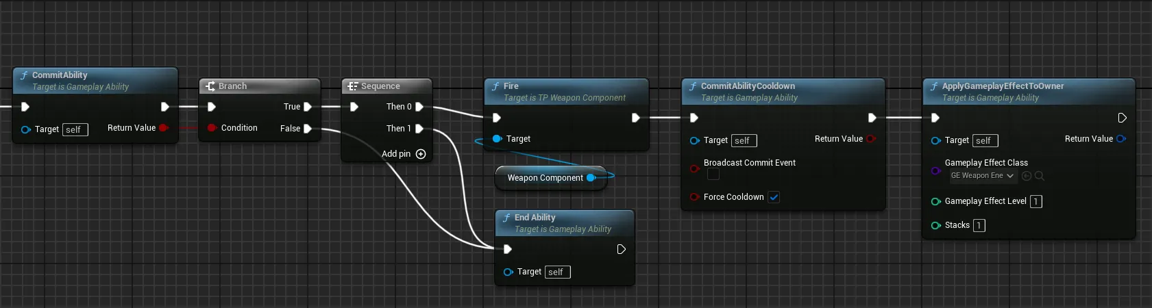 GA_FireEnergyWeapon blueprint