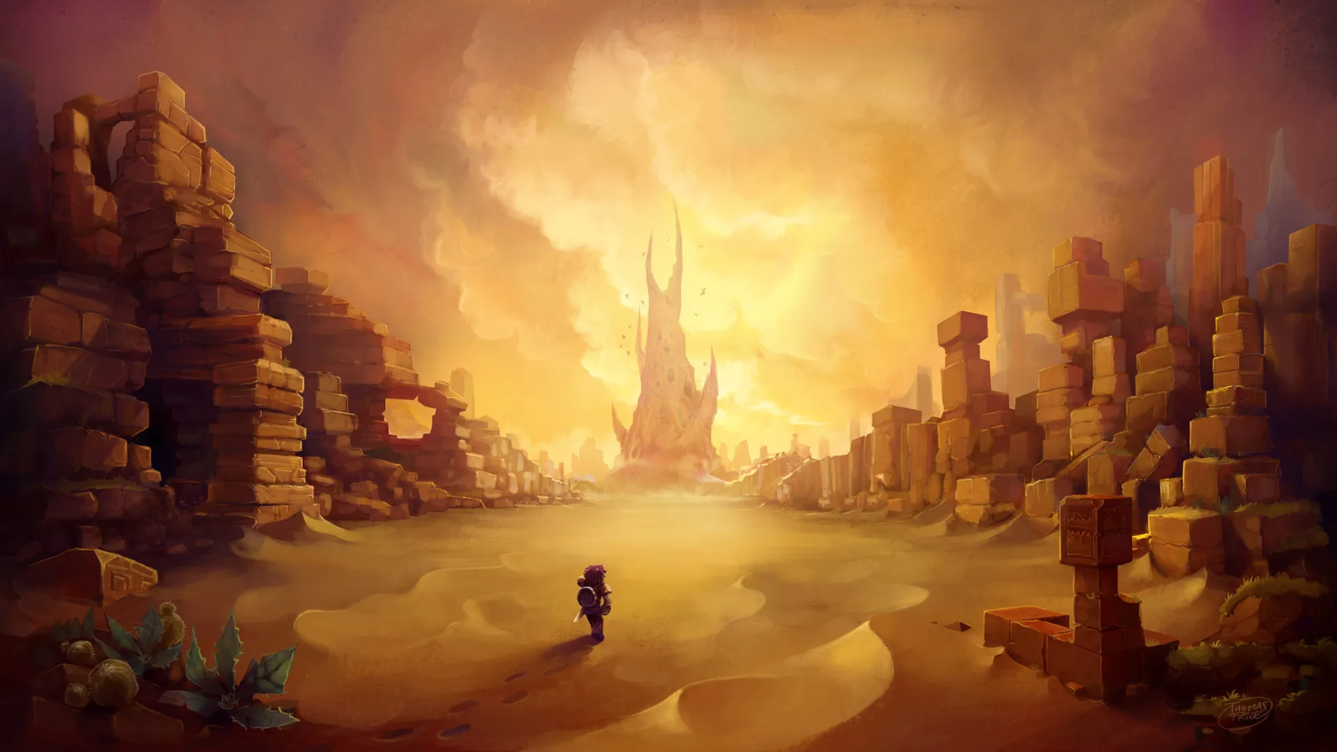 Howling Sands wallpaper