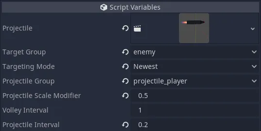 Turret script exports